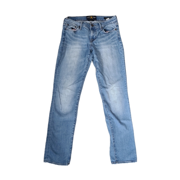 Lucky Brand Denim - Lucky Brand Women's Sweet'n Straight light wash jeans Size 4/27
